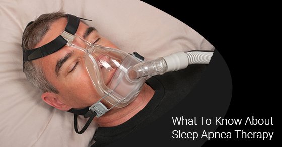 What To Know About Sleep Apnea Therapy