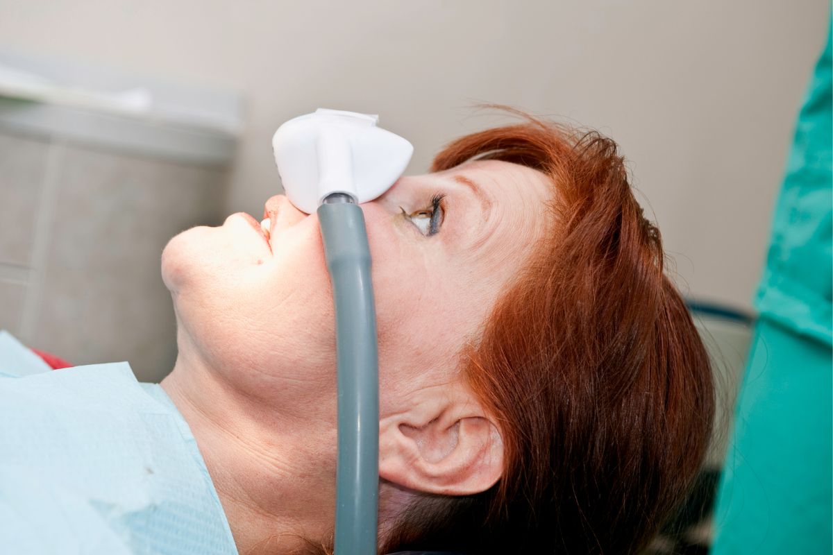 Gentle sedation with nitrous oxide. Gentle sedation with nitrous oxide.